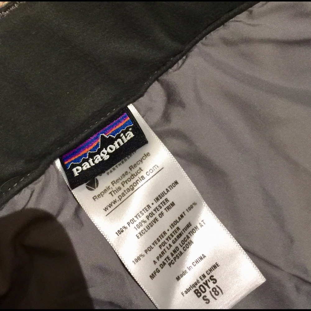 Patagonia boys’ snow pants
